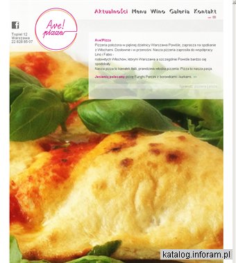 Pizza z AvePizza, Warszawa