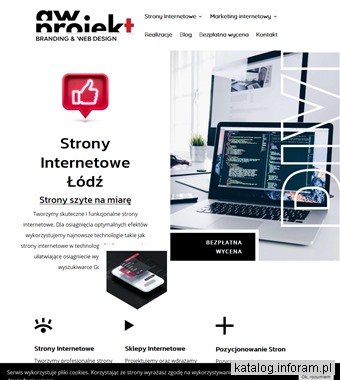 Strony internetowe Warszawa - Strony internetowe Łódź