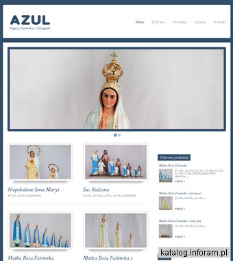 AZUL Figury Fatimskie z Portugalii