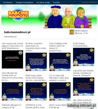 Babcinemadrosci.pl - humorystyczne porady