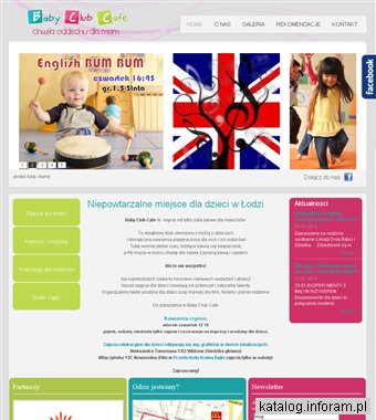 Baby Club Cafe atrakcje dla dzieci Łódź