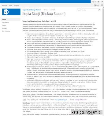 Kopia Stacji - Backup Station