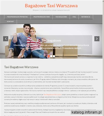 Taxi Bagażowe Warszawa