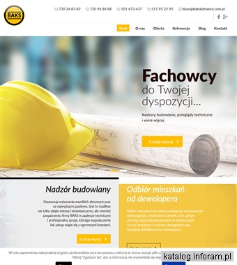www.bakskatowice.pl nadzór budowlany