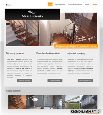 Marks&Kokoszka - balustrady poręcze Gliwice