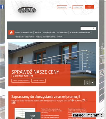 Balustrady nierdzewne