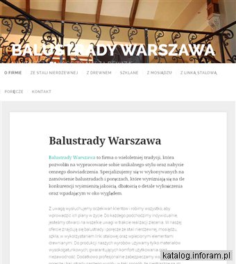 Balustrady Warszawa