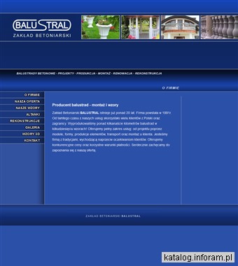 Balustral - zakład betoniarski