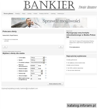 Bankier - Twoje finanse