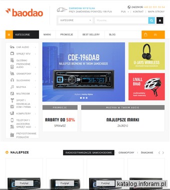 Sklep ze sprzętem audiowizualnym dla wymagających