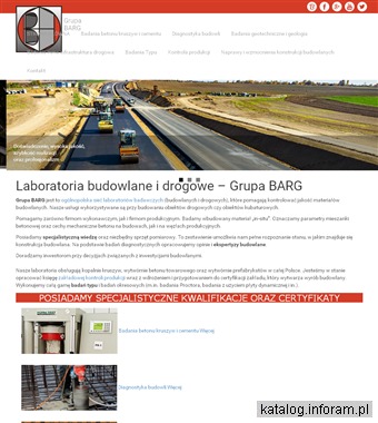 GRUPA BARG wskaźnik zagęszczenia