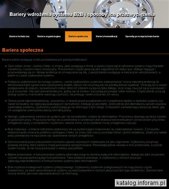 Bariery wdrożenia systemu B2B