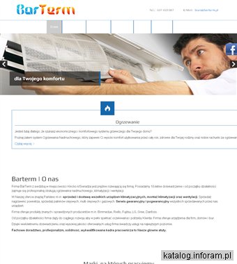 BARTERM sprzedaż nagrzewnic powietrza