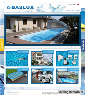 Producent basenów - Baslux