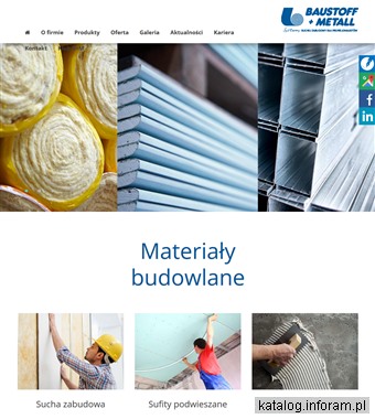 Materiały budowlane Łódź - baustoff-metall.com.pl