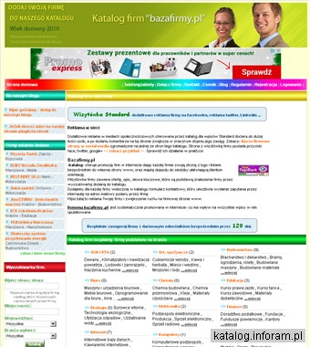 Darmowy katalog firm bazafirmy.pl