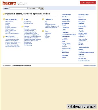 Ogłoszenia lokalne bazaro
