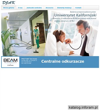 PPUH DJAK odkurzacz centralny instalacja