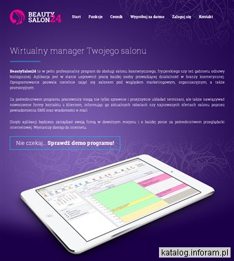 BeautySalon24 - program komputerowy do salonu fryzjerskiego