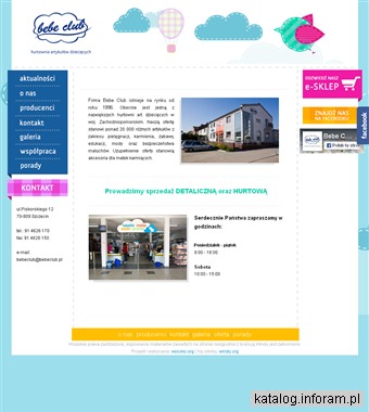 BEBE CLUB meble dziecięce Szczecin