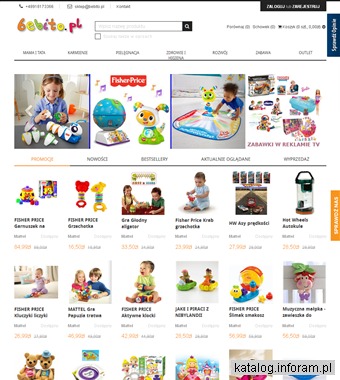 Bebito.pl - to sklep z akcesoriami i zabawkami dla dzieci