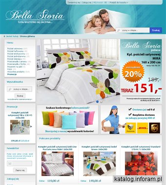 Sklep internetowy z pościelą