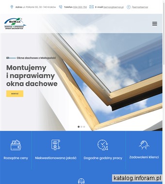Okna dachowe - bemar.pl