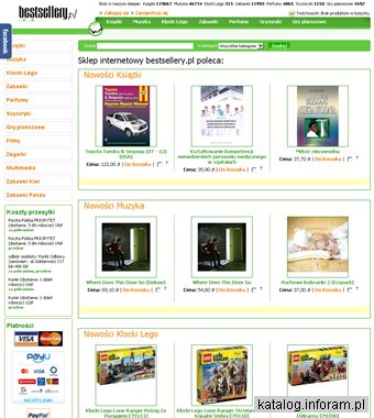 Bestsellery.pl – najlepsze książki wszech czasów