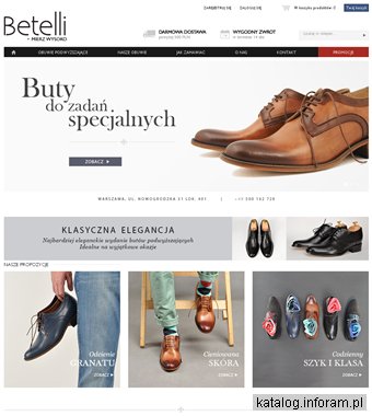 Betelli - buty podwyższające dla mężczyzn