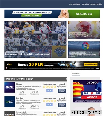 Betun.pl - Legalni bukmacherzy internetowi online