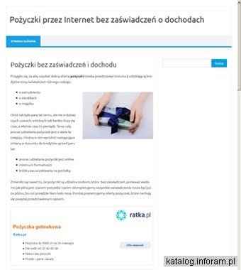 Pożyczki bez zaświadczeń o dochodach