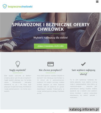 Porównywarka chwilówek - bezpiecznechwilowki.pl