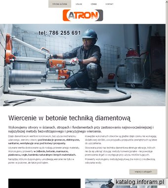 Atron Wiercenie w betonie Kraków