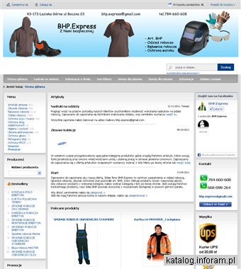 Ubranie robocze, rękawice robocze, odzież ochronna