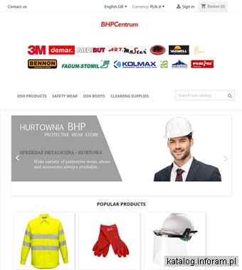 BHP Centrum - sklep bhp