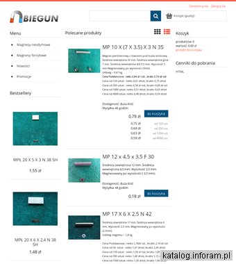 Biegun - producent magnesów