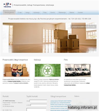 Przeprowadzki Bielsko transport JP Trans