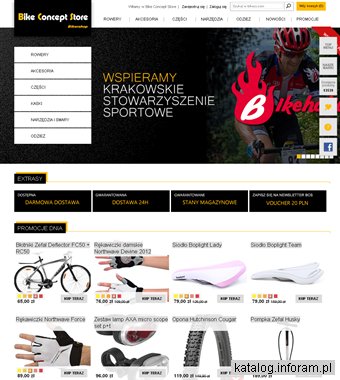 Bike Concept Store - internetowy sklep rowerowy