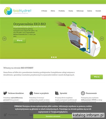 www.biohydret.pl przydomowa oczyszczalnia