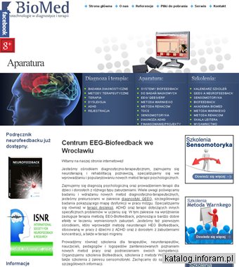 BIOMED biofeedback szkolenia