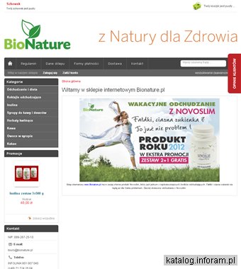 Sklep Bionature - Novoslim