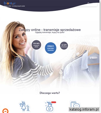 FB live commerce - biore.pl