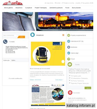 Integracja transportu miejskiego w Toruniu