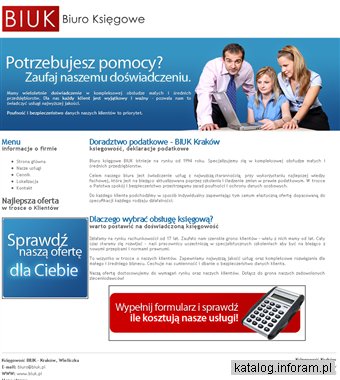 Księgowość BIUK Kraków