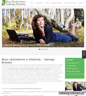 Jadwiga Brzóska księga przychodów Olsztyn