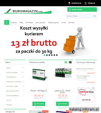 Biuroimagazyn.com - ryza papieru, tablice biurowe