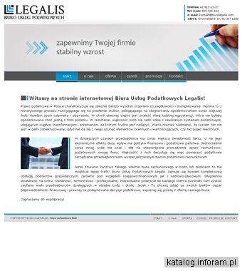 Usługi księgowe - biuro Legalis Łódź