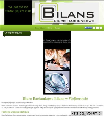 BILANS rachunkowość Puck