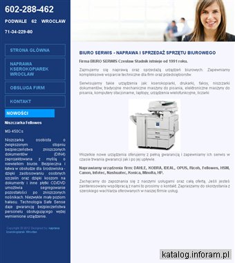 Serwis kserokopiarek Wrocław