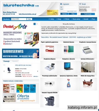 PHU BIUROTECHNIKA SA tusze do drukarek Warszawa